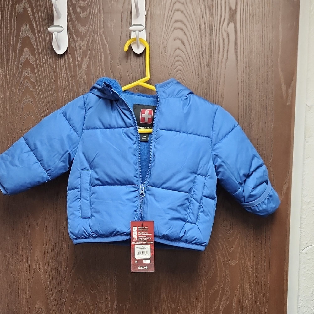 Swiss Tech Blue Kids Raincoat